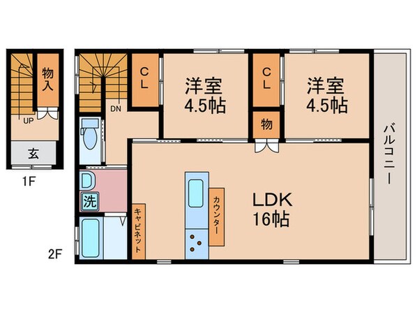 清水 小菱庵の物件間取画像